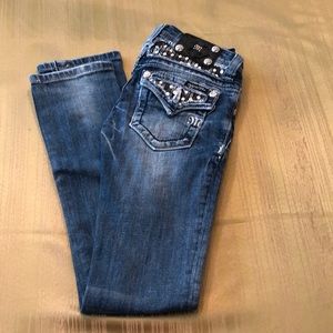 Miss Me Kids Bling straight jeans